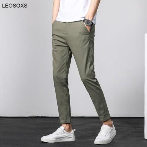 LEOSOXS Men's Classic Trousers