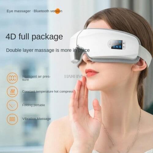 Bluetooth 4 d eye eye massager hot compress air pressure gauge the eye massager eye protect eye massager
