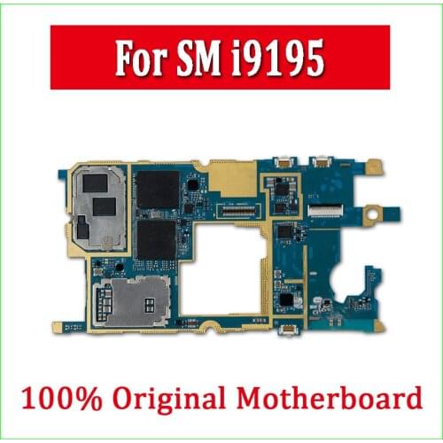 For Samsung Galaxy S4 mini i9195 Motherboard,Original unlocked Logic Board Europe Version for S4 mini i9195 Mainboard With Chips