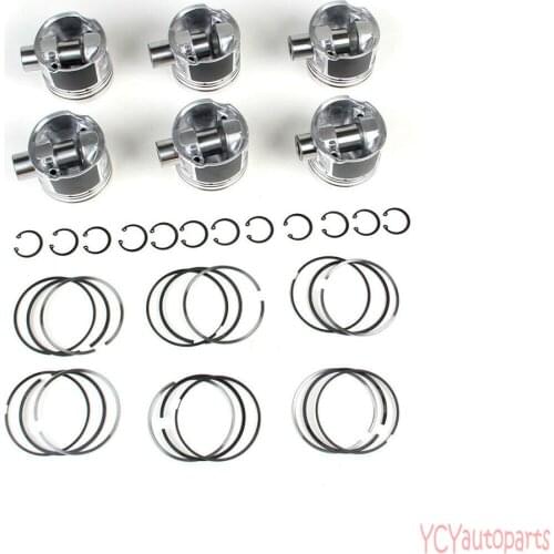 Diesel Engine Piston&Ring Kit Fit For VW Touareg Phaeton Audi A4 S4 A5 S5 Q5 Q7 3.0TDI 059 107 065 FD