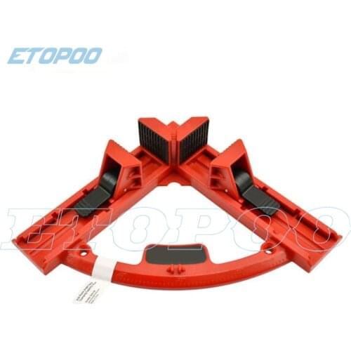 Adjustable 90 Degree Angle Clamp Right Angle Clip Plastic Corner Wooden Clamp Picture Frame Carpentry Clamps for Woodworking