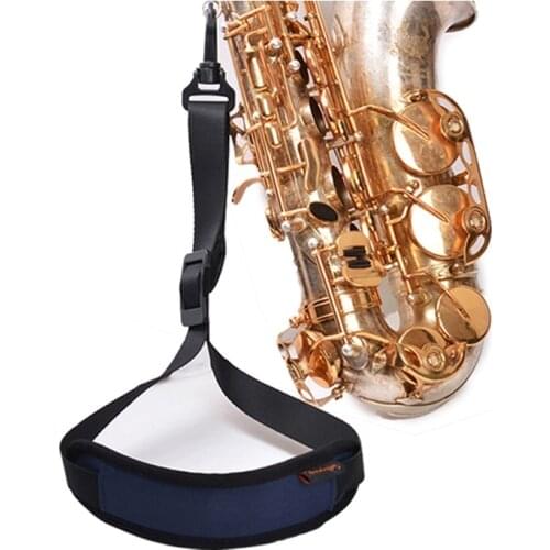 Alto bE Saxophone Neck Strap bB Saxophone Tenor Saxophone Strap Length Adjustment Sax Belt Soprano Saxophone Strap Hang Strap