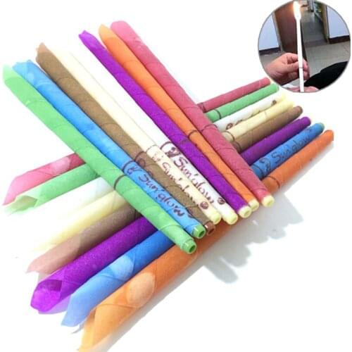 10Pcs/set Ear Candles Healthy Care Ear Treatment Ear Wax Removal Cleaner Ear Coning Treatment Indiana Therapy Fragrance Candling