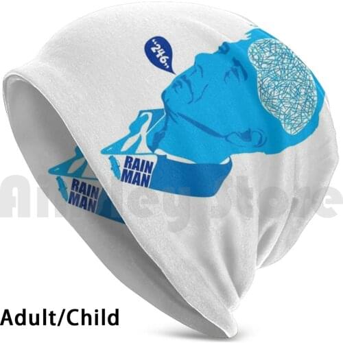 Rain Man Beanies Knit Hat Hip Hop Movies Films 80s 80s Movies Rain Man Tom Cruise Dustin Hoffman Raymond Retro