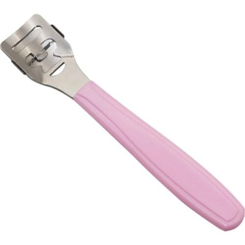 Foot File Care Feet Cuticle Remover Grooming Hand Feet Pedicure Razor Skin Hard feet Shaver Stainless Steel 10Pcs Shaving Blades