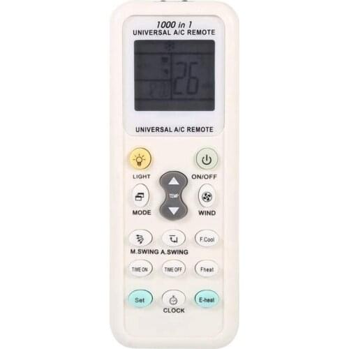 Universal 1000 in 1 K-1028E LCD Low Power Consumption Air Condition A/C Remote Control Controller