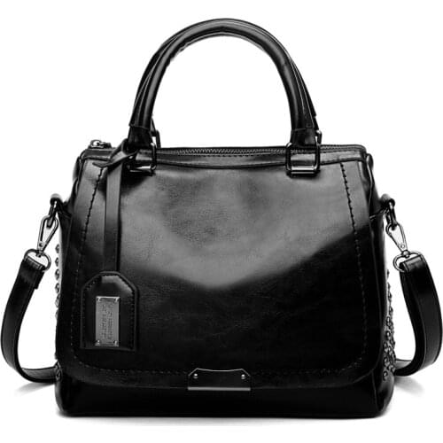 New Arrival Genuine Leather Bags Women Vintage Pillow Cow Leather Handbag Ladies Solid Casual Bolsa Feminina C1038