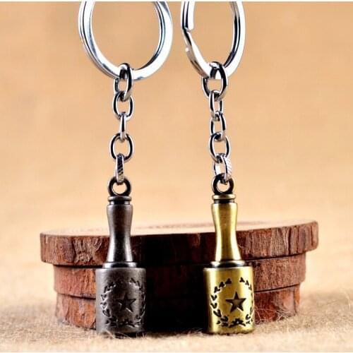 2021 Grenade Model Keychain Zinc Alloy Pendant Car Key Accessories For Car Key Chain