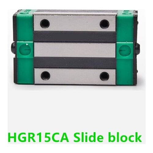 8pcs/lot HGH15CA Slider Block Match Use HGR15 15MM Linear Guide Rail CNC DIY Parts