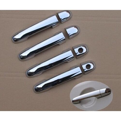 For Hyundai Elantra 2007 - 2010 HD 2008 2009 2010 New Chrome Car Side Door Handle Cover Trim Car Accessories Stickers Styling