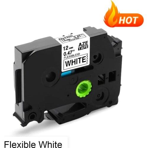 1pcs TZe-FX231 Flexible Labeling Tapes tze-FX641 Compatible for Brother P-Touch Industry Adhesive Tapes for Label Maker,printer