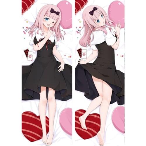 Kaguya-sama: Love Is War Kaguya Shinomiya Anime Dakimakura Pillow Case Hugging Body Chika Fujiwara