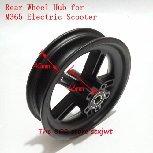 Super 8.5 inch wheel rim/hub with axle use 8 1/2X2 solid tyre Pneumatic tire fits for Xiaomi Mijia M365 Scooter rear wheels