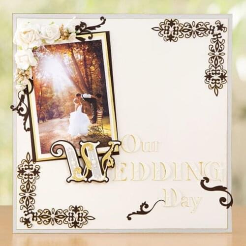 Lace Edge Frame Metal Cutting Dies Stencils for DIY Scrapbooking Photo Album Decorative Embossing Paper Card Crafts Die Cut 2019