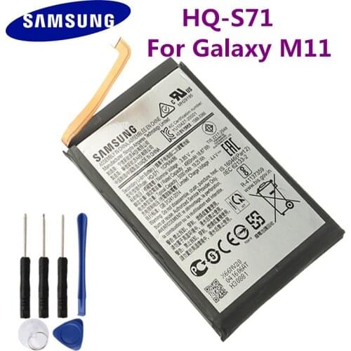 Original Phone Battery HQ-S71 for Samsung Galaxy M11 5000mAh Authentic Replacement Battery