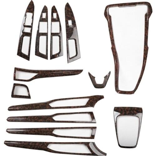 Applicable to 13-16 Ford Mondeo Mahogany Interior Modification Non-sticker Central Control Gear Door Armrest Sequins