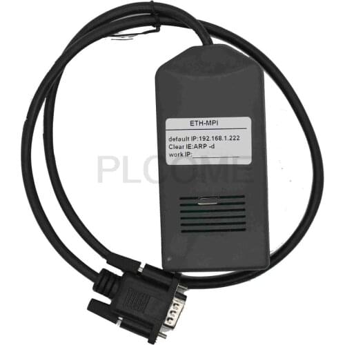 Portable ETH-MPI/DP Programming Cable Ethernet to MPI DP for S7-300/400 PLC Profinet Win7 No Driver Needed