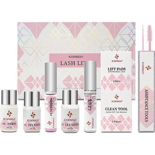 Professional Fast Perm Mini Eyelash Kit Lashes Lift Cilia Make Up Perming Lifting Growth Treatments Brushes Pads Beauty Tools