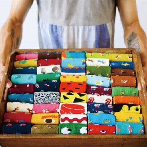 Drop Ship Lovely Daily Animal Weel Socks Watermelon Dachshund Beagle Lion Farm Bull Terrier Elephant Fox Pill Fruit Dog Combo