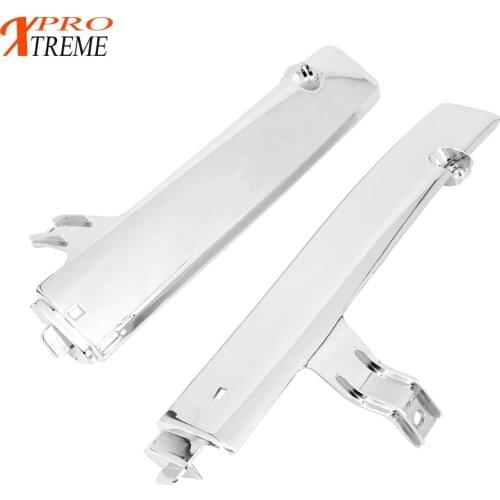 Silver Plastic Engine Frame Side Case Covers Trim For Honda Goldwing GL1800 2001-2010 2009 2007 Motorcycle