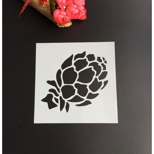 1Pcs 13*13cm Scapbook Stencil Cake Decorating Tool scrapbooking DIY Decorating Stencil Fondant Pattern Printing Spray Template