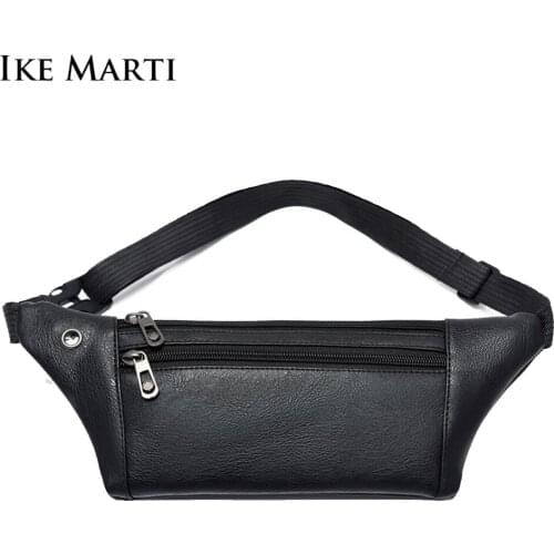 Outdoor Waist Belt Bag Solid Colorcasual Men Fanny Pack Traveling Bumbag Shoulder Bags Crossbody Zipper Chest Phone Purse Pouch