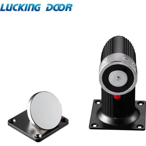 Suction Electromagnetic Magnetic Lock Floor-mounted Door Holder Fire Doors Electromagnetic Door Suction Magnetic 180kg(350Lbs)