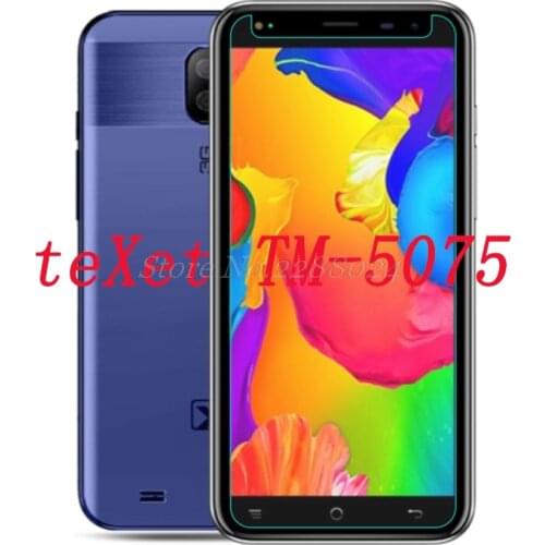 Smartphone Tempered Glass for teXet TM-5075 TM5075 TM 5075 9H Explosion-proof Protective Film Screen Protector cover phone