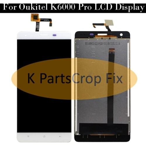For Original Oukitel K6000 Pro LCD in Mobile phone LCD Display+Touch Screen Digitizer Assembly lcds +Tools 5.5" 1920x1080P stock