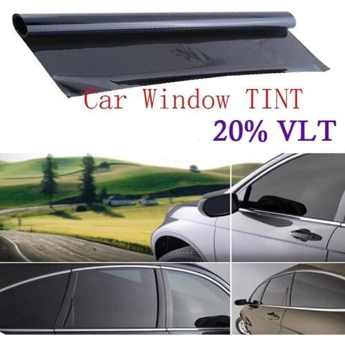 100*50cm for car black PET windows UV protection privacy sticker Car exterior decal decoration accessories forBMWE39E60E90