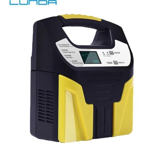 12v 24v Full Automatic Car Battery Charger 150Amp 220V Smart Charging For Lead-Acid Battery Charging Motorcycle Truck 10A 6A 3A