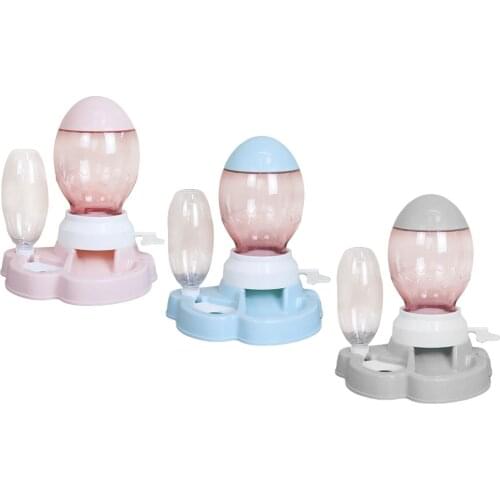 2 IN 1 Cat Water And Food Feeder Dispenser Automatic Dog Cats Drinking Bottles Feeding Bowl Dispensers Pet Supplies