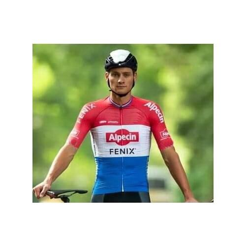 2020 Alpecin Fenix Team NL Mens Only Cycling Jersey Short Sleeve Bicycle Clothing Riding Bike Ropa Ciclismo