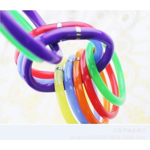 50PCS Creative Stationery Wholesale Cute Bracelet Wrist Pen Bracelet Ballpoint Pen Office Accessories Cute School Supplies