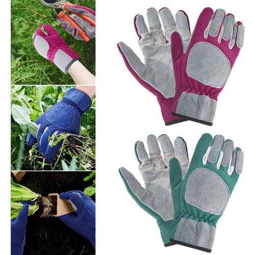 Long Gardening Gloves Rose Pruning Thorn Proof Garden Gloves with Long Forearm Protection Gauntlets Unisex JS22