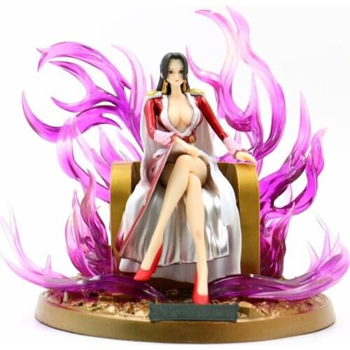 20Cm Anime One Piece Series Boahancock Throne Empress Action Figure Collection Model Toy Boy Girl Gift