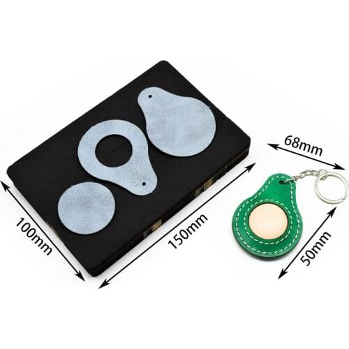 DIY Hand-made cut mold Metal cutting dies new Keychain Pendant Avocado Shaped Cutter Mould Suitable for big shot sizzix machines