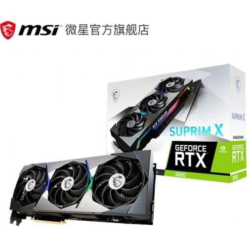 MSI/MSI RTX 3090 SUPRIM X 24G gaming desktop computer eating chicken design advanced new independent graphics card