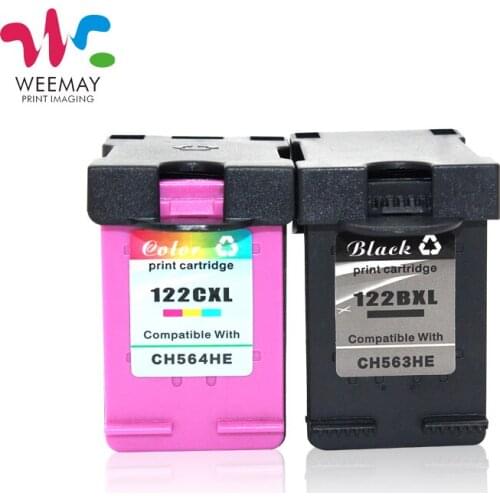 1set 122XL color Ink Cartridge Replacement for HP 122 XL for HP Deskjet 1000 1050 2000 2050A 3000 3050A 3052A