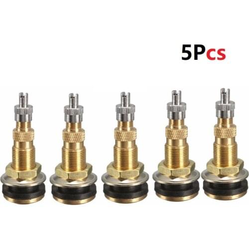 New High quality 5PCs Air Water Tubeless Tire Valve Stems Wheel Rim TR618A For Agricultural/Farm Tractor