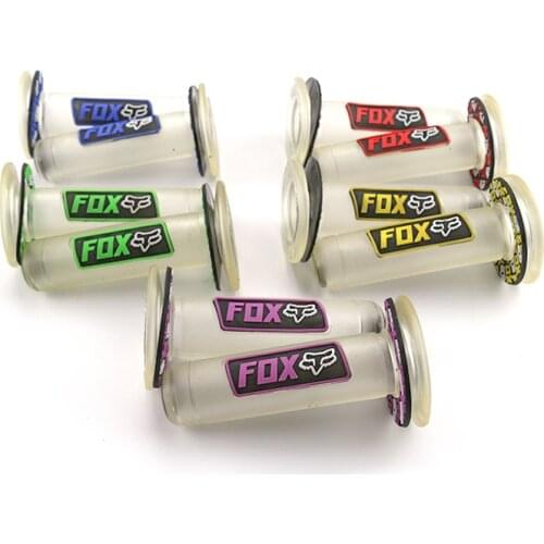 Hot sale newest good quality 22mm Anti-slip Grips Rubber Fixie Soft transparent Handlebar Grips