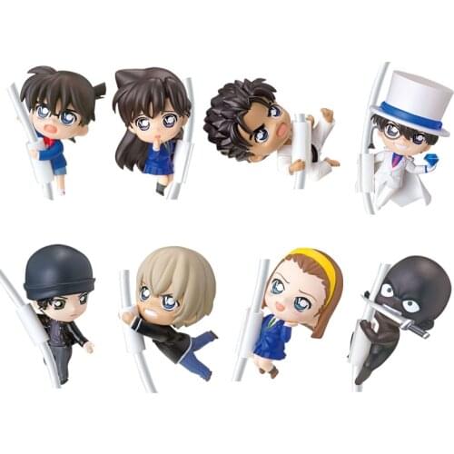 Genuine Conan Edogawa Hug The Data Cable Doll Kuroba Kaito Furuya Rei Rachel Moore Kyogoku Makoto Action Figure Gacha Toys
