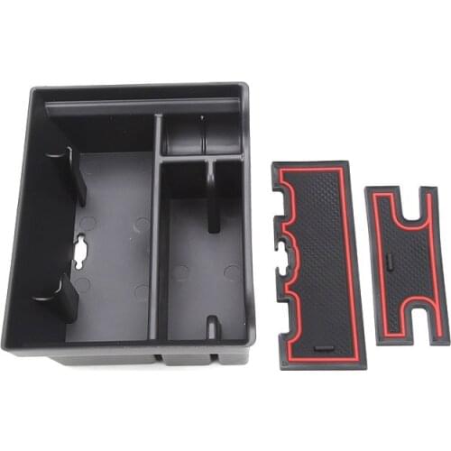 Center Console Organizer Tray for Tesla Model 3 Model Y 2021 Armrest Cubby Drawer Storage Box Accessories