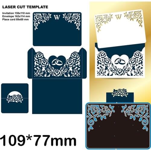 Cutting Dies Lace Card Flower Heart Stencil Craft for Scrapbook Stamps Dies Embossing Paper Gift Card