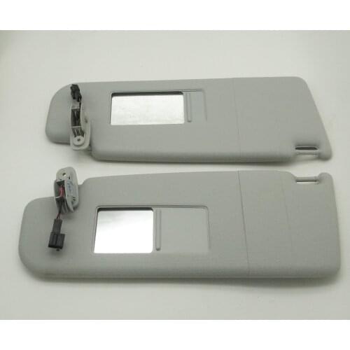 SKTOO sun visor With a makeup mirror sun visor for Volkswagen bora Golf 4 Passat B5 sun visor with makeup mirror 3B0 857 551