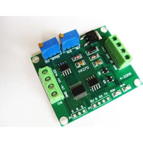 1PCS X load cell amplifier 4-20ma / load cell transmitter / Weight Transmitter /, Free shipping