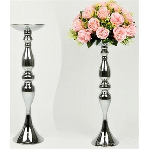12inch 20inch 43inch height metal candle holder candle stick wedding centerpiece event road lead flower stands rack vase