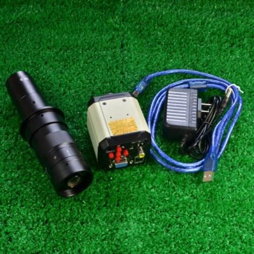 2.0MP Microscope Camera VGA CVBS USB 2.0 Output w/ C-mount 180x Lens