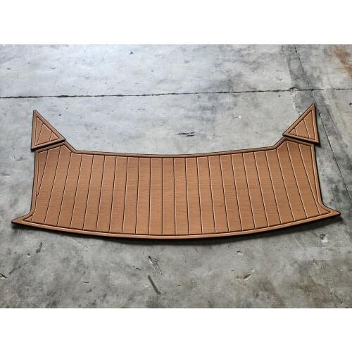 2011 Regal 2100 Swim Step Boat EVA Faux Teak Decking Floor Pad