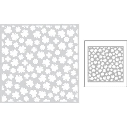 2020 New Square Background Metal Cutting Dies For DIY Embossing Clover Decoration Greeting Card Album Cut Paper and Scrapbooking